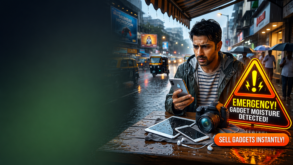 Flooded ? Stay Home-We'll Pick Up Your Device